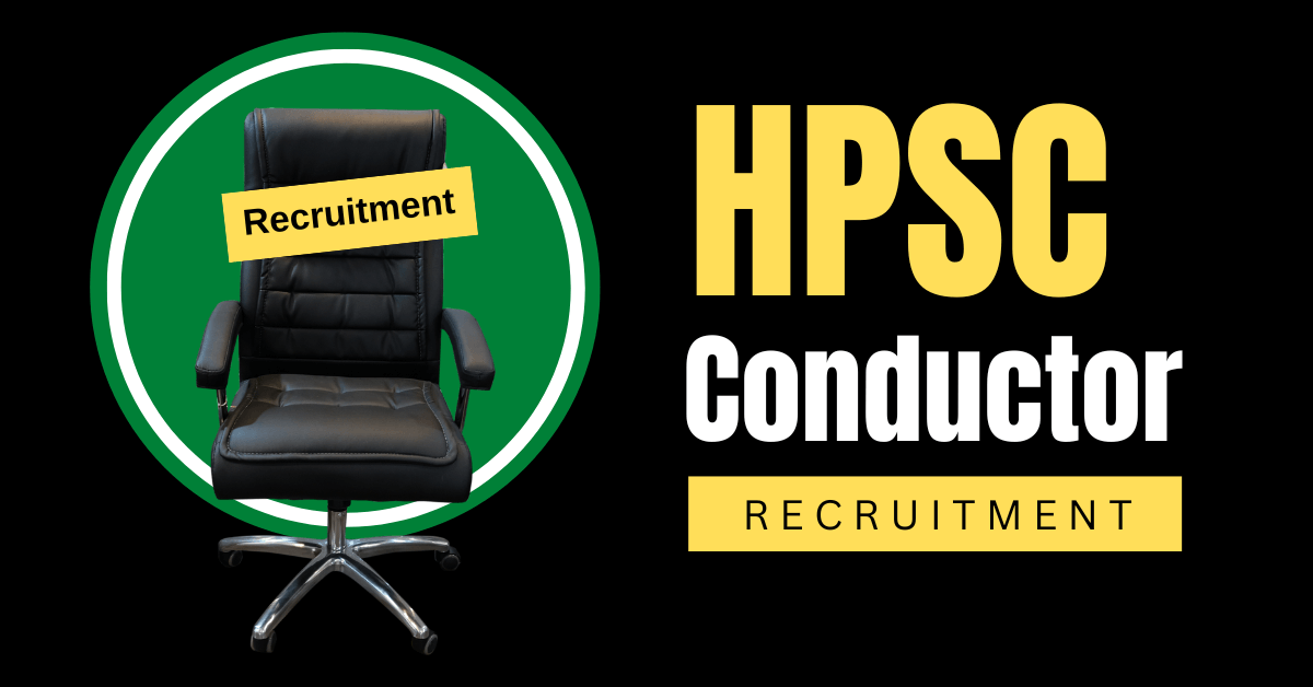 HPPSC Conductor Jobs Notification