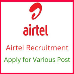 Airtel Recruitment 2019