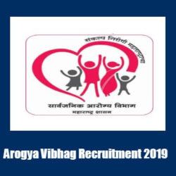 Arogya Vibhag Recruitment 2019