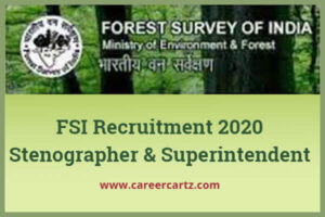 FSI Recruitment 2020