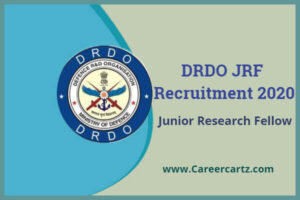 DRDO JRF Recruitment 2020