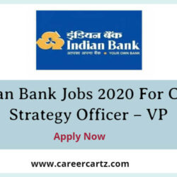 Indian Bank Jobs 2020