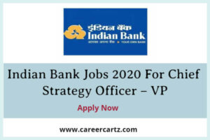 Indian Bank Jobs 2020