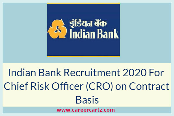 Indian Bank Recruitment 2020