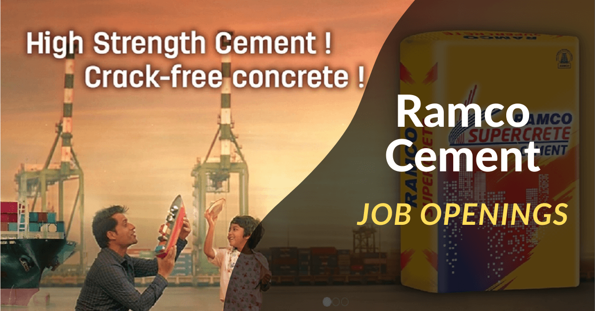 Ramco Cement Latest Job Vacancies