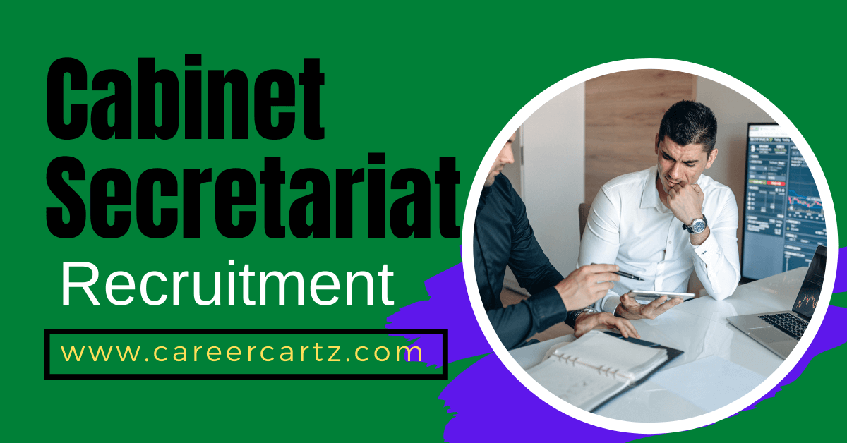 Cabinet Secretariat Recruitment 2022