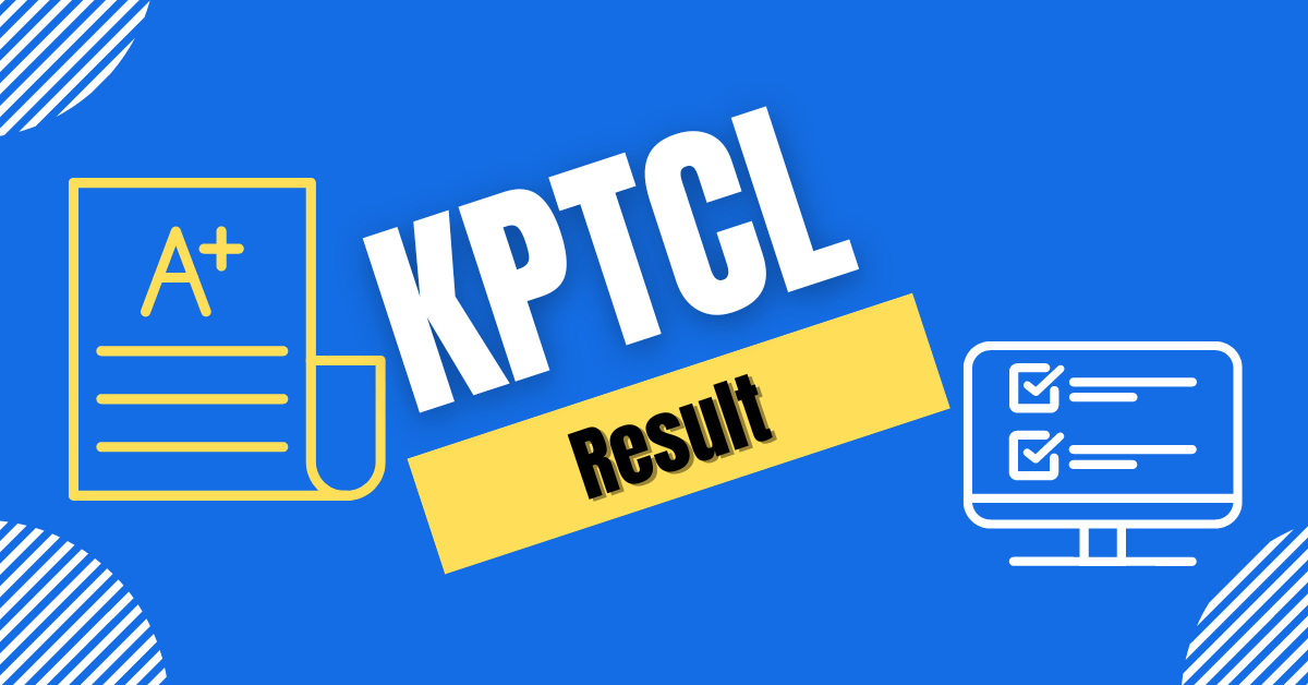 KPTCL Junior Assistant Result