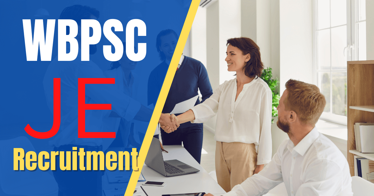 WBPSC JE Jobs 2022