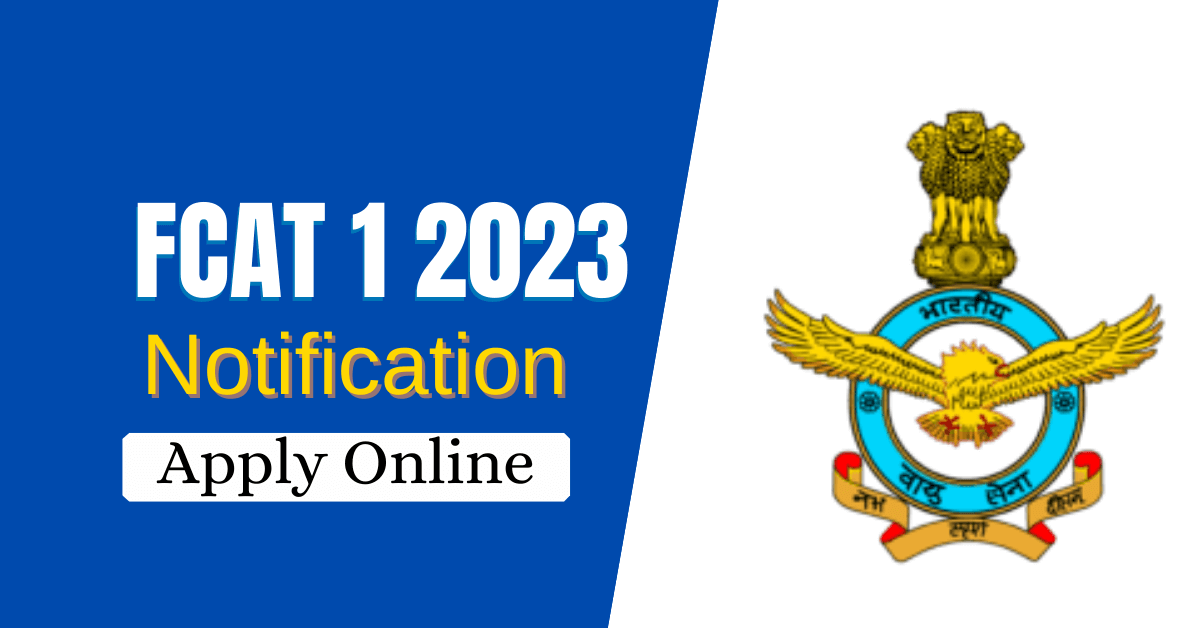 AFCAT 1 2023 Notification