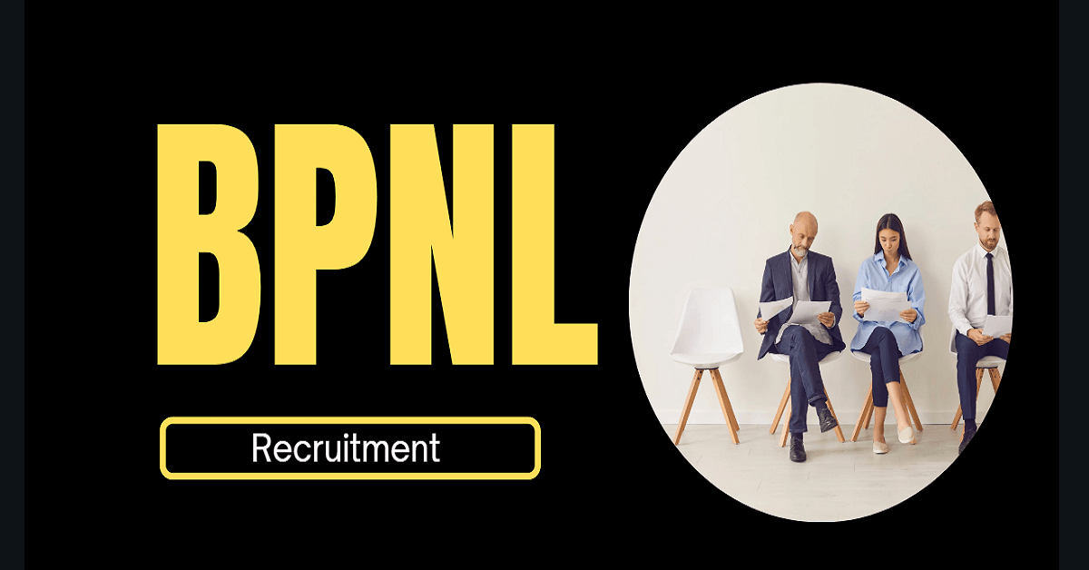 BPNL Recruitment 2022