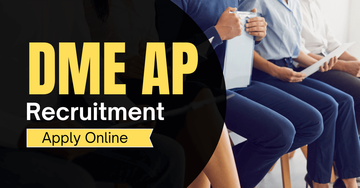 DME Andhra Pradesh Recruitment 