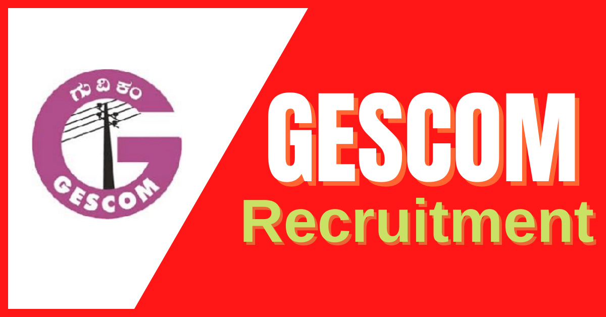 GESCOM Recruitment 2022