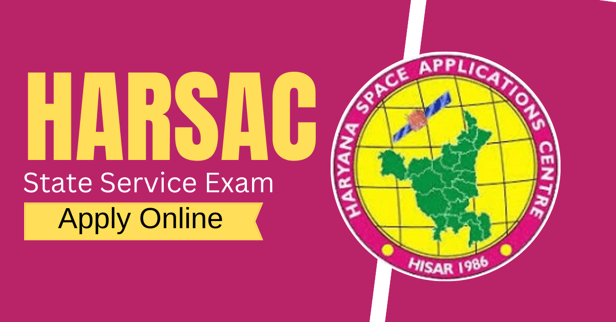 HARSAC Jobs Notification 2022 for 89 Vacancies, Online Application Form