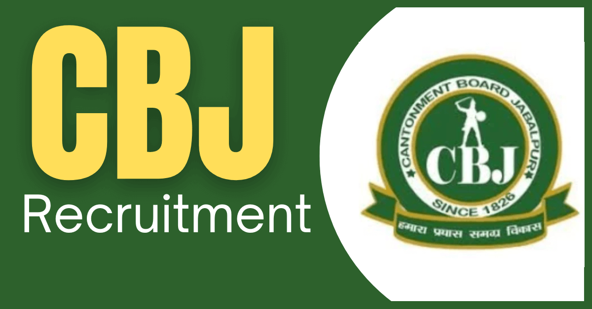 Jabalpur Cantonment Board Recruitment