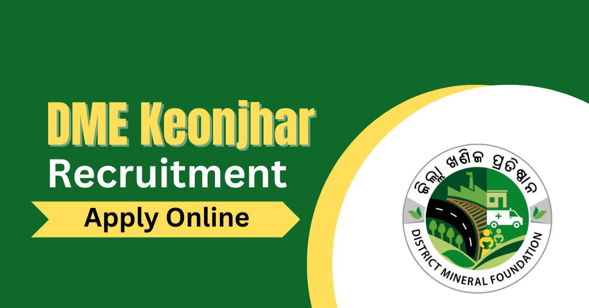 DMF Keonjhar Recruitment 2022-2023 Notification for 169 Doctor Vacancies, Application Form