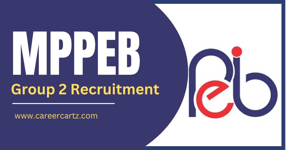 MPPEB Group 2 Sub Group 4 Recruitment