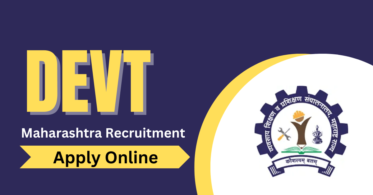 DVET Maharashtra Recruitment 2023 Notification for 772 Vacancies, Application Form