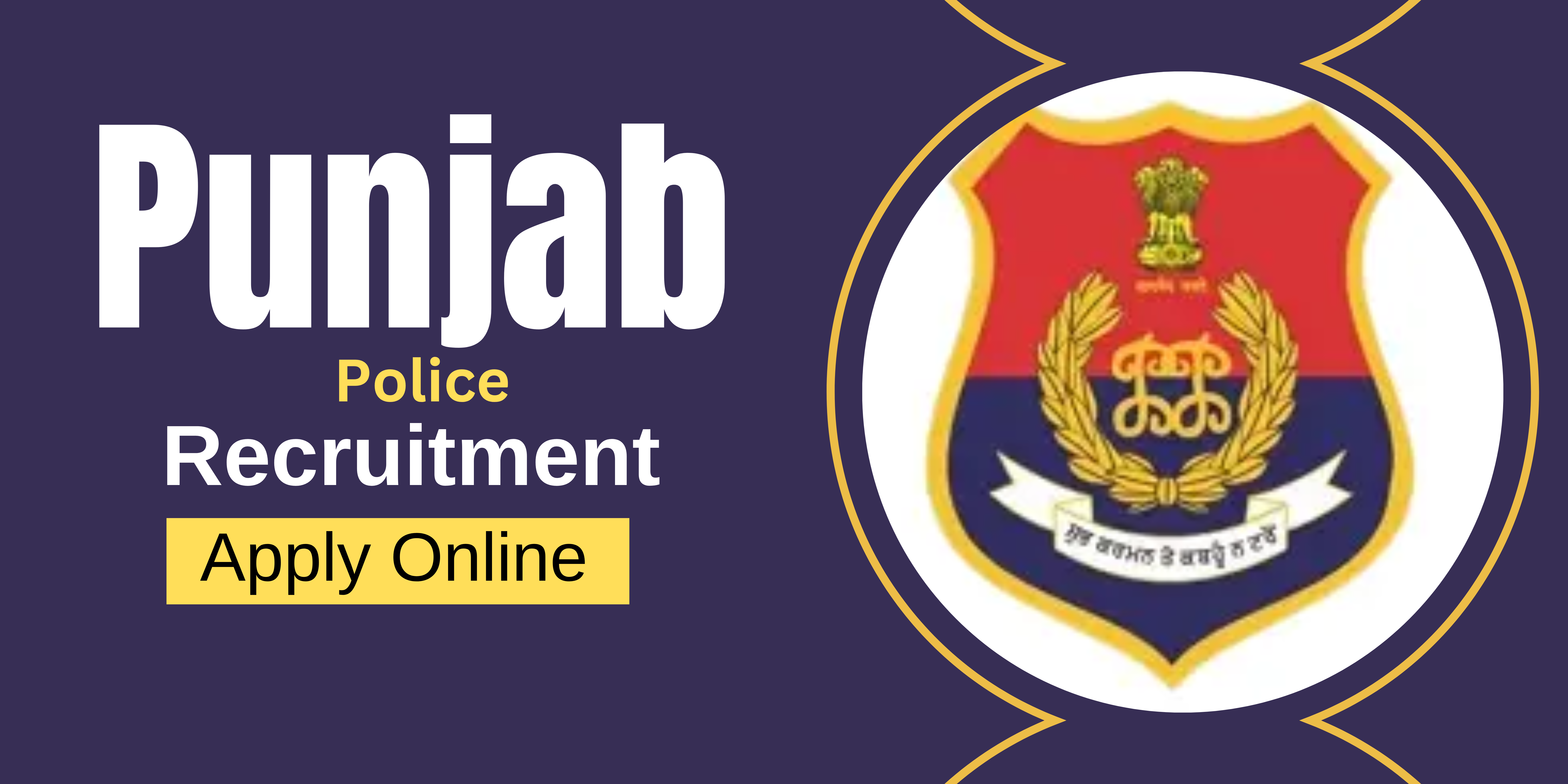 Punjab Police Constable Recruitment 2023 Notification for 1746 Vacancies, Online Application Form