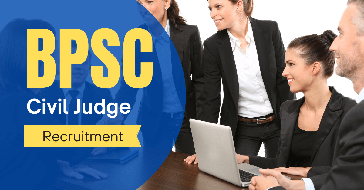 BPSC Civil Judge Jobs Notification 2023 for 155 Vacancies, Apply Online