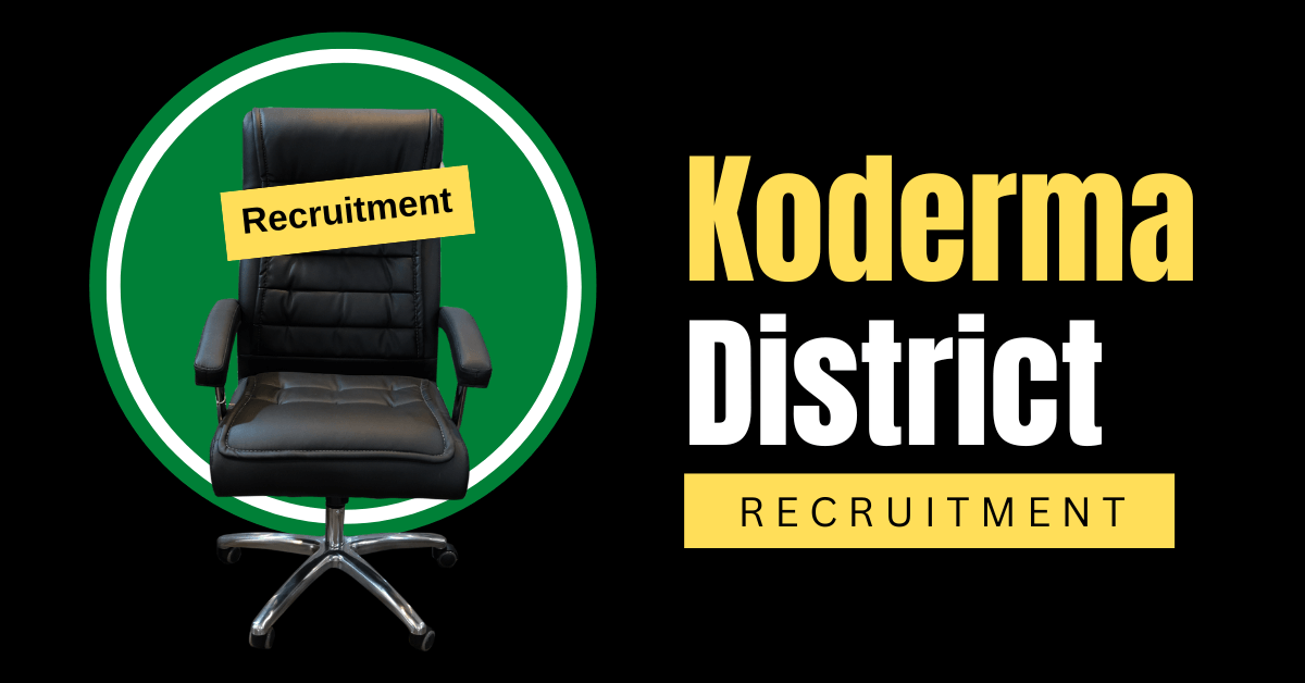 Koderma District Jharkhand Recruitment 2023 Notification for 104 PGT, TGT Vacancies