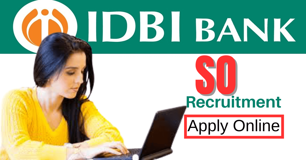 IDBI SO Recruitment 