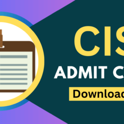 CISF Admit Card 2023 - Direct Download Link Live for Driver Post