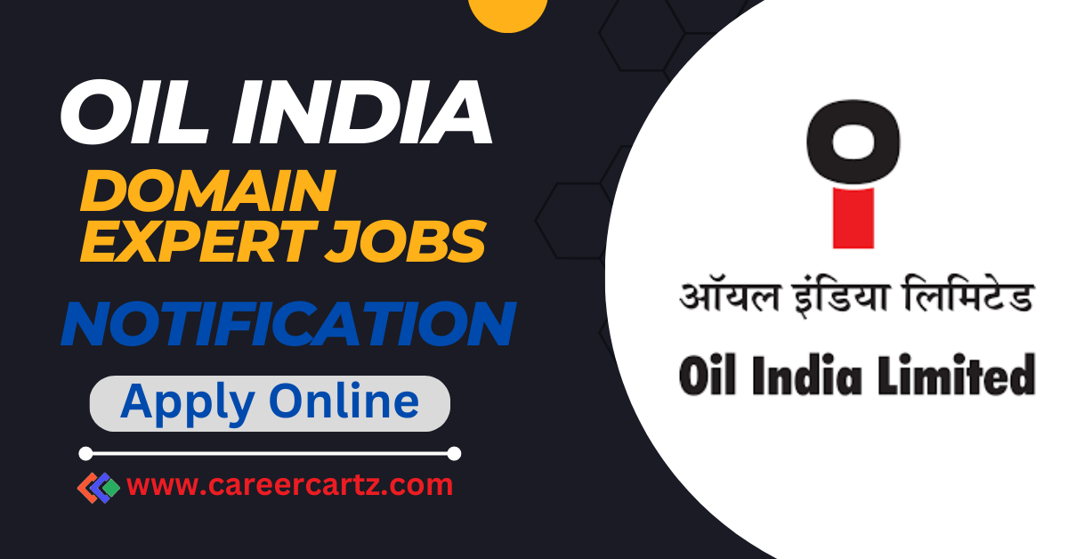 Oil India Domain Expert Jobs Notification