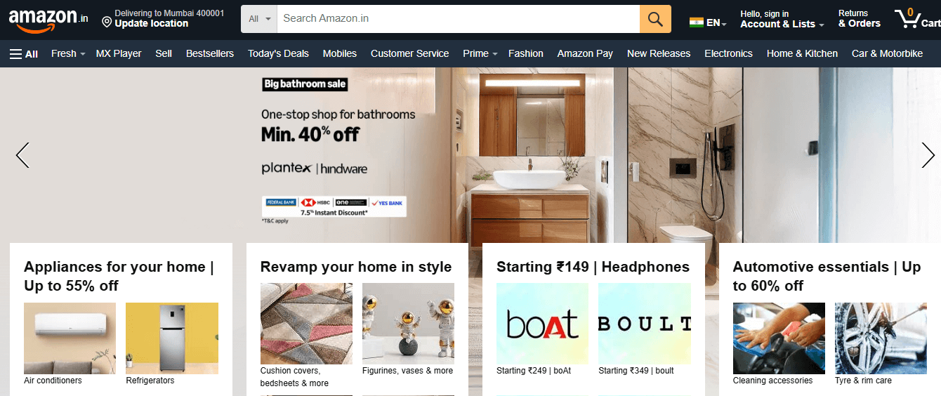 amazon india
